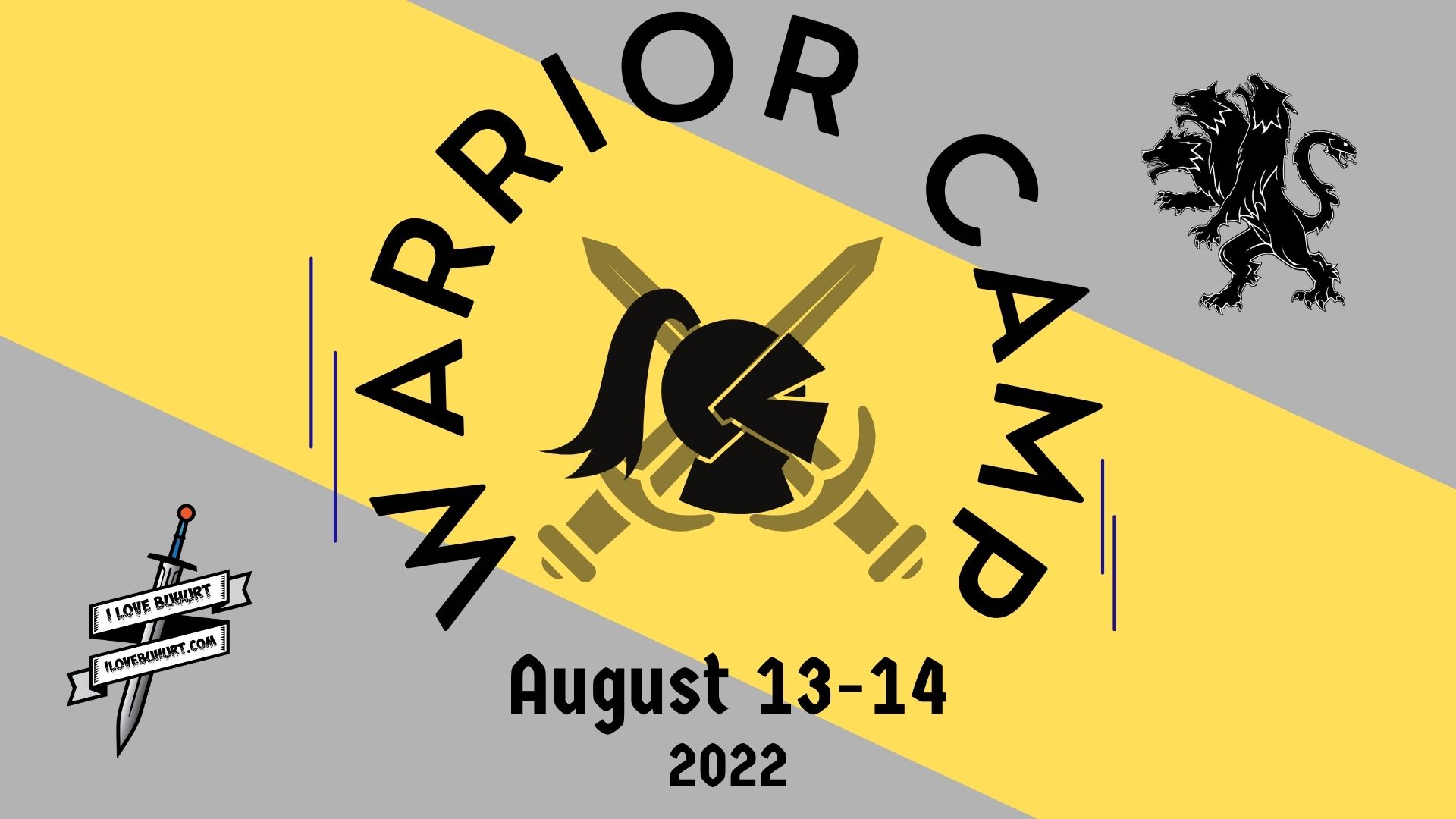 New warrior camp banner